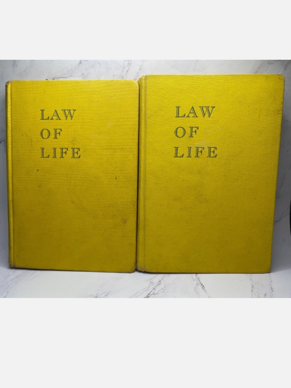 Law of Life Book 1&2 Rare 1st Ed 1959/60 Esoteric Metaphysics Occult Magic